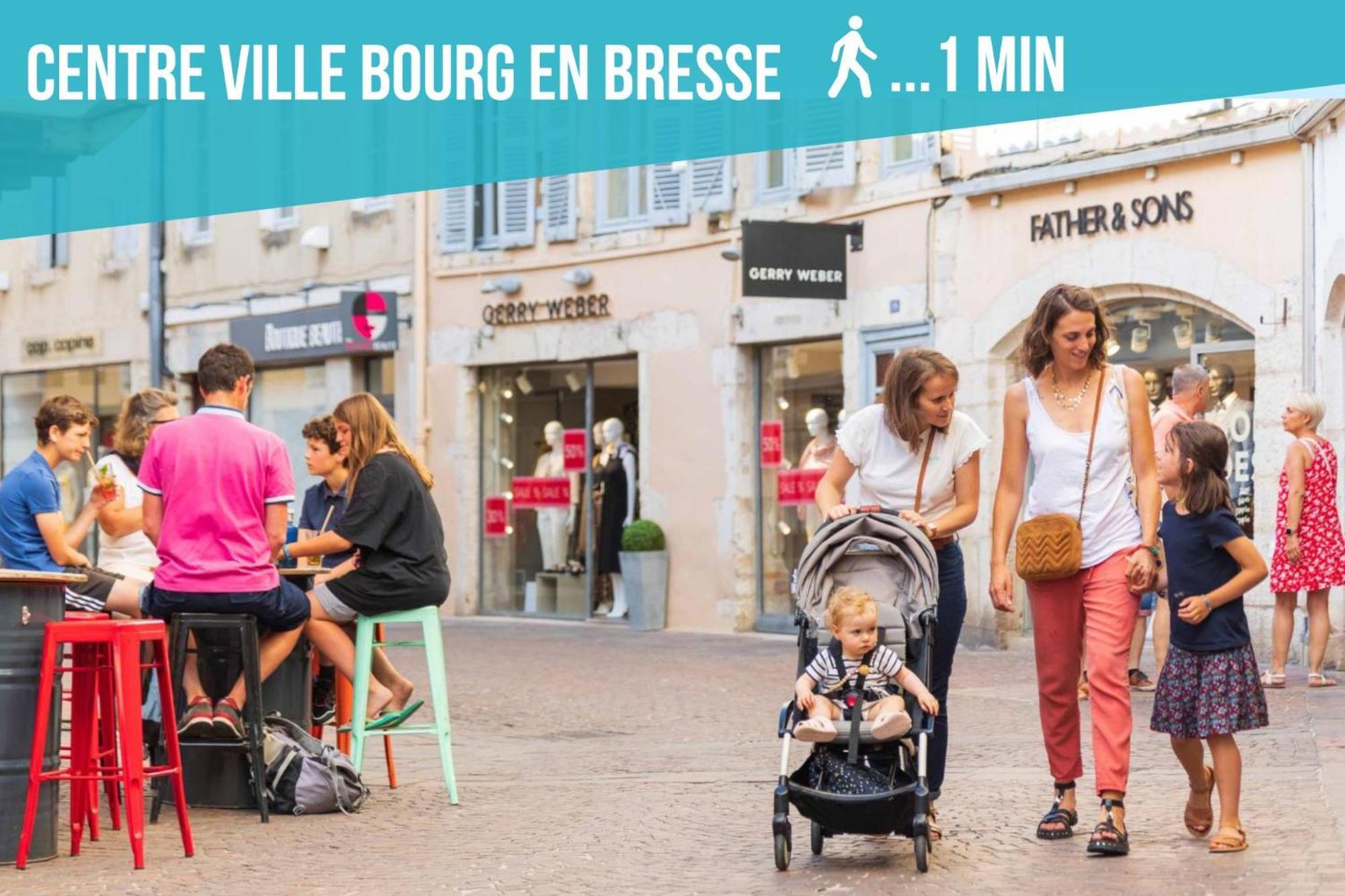 L'Escale - Topdestination-Bourg - Centre Ville - Classe 3 Etoiles Eksteriør bilde